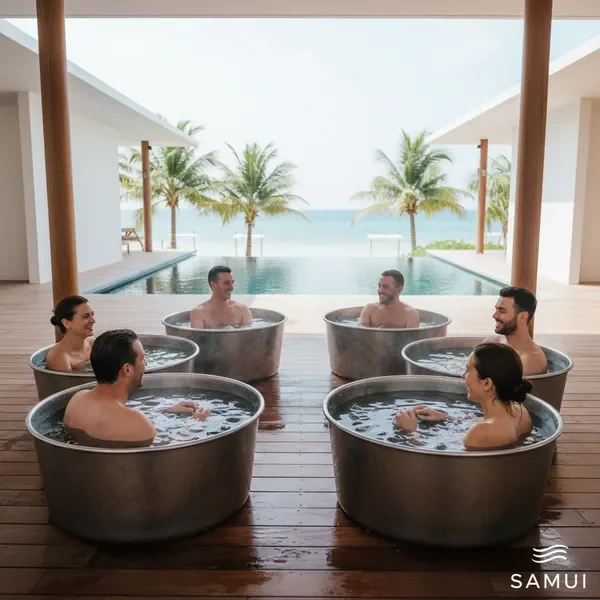 סדנאות קבוצתיות באמבטיות קרח